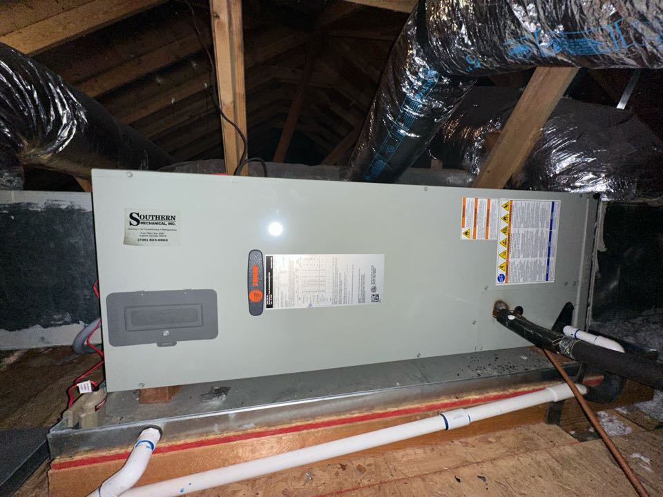 Trane hp split ac tune up