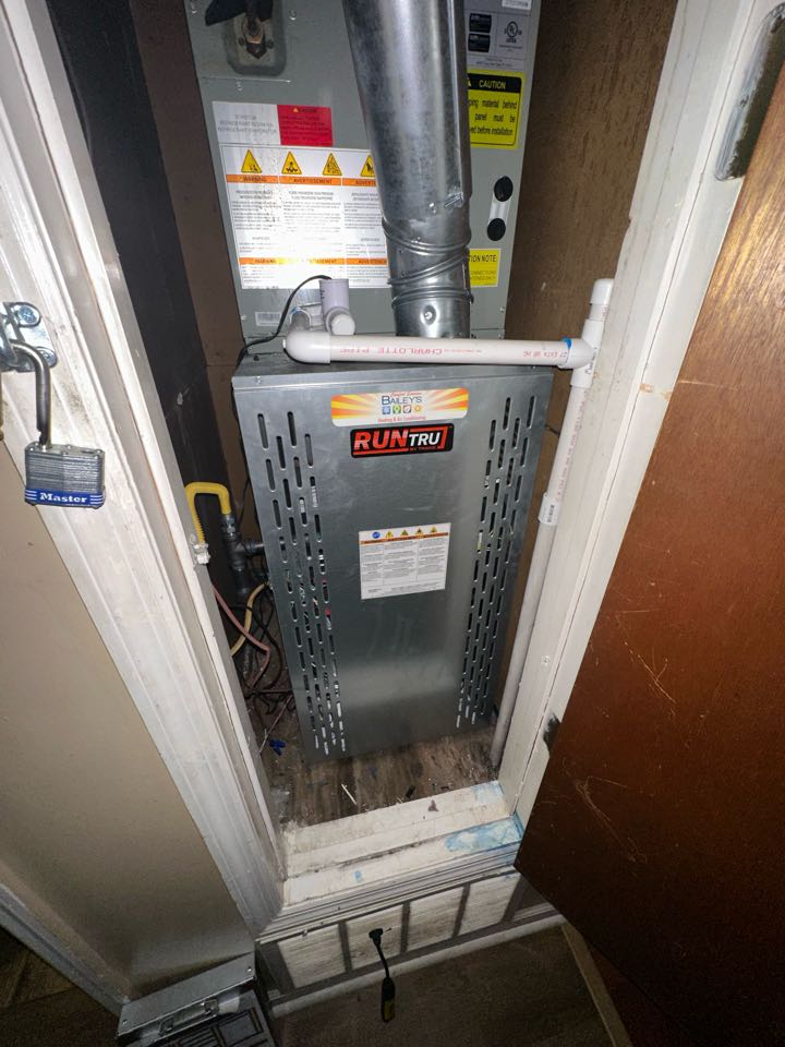 Trane gas split ac maintenance 