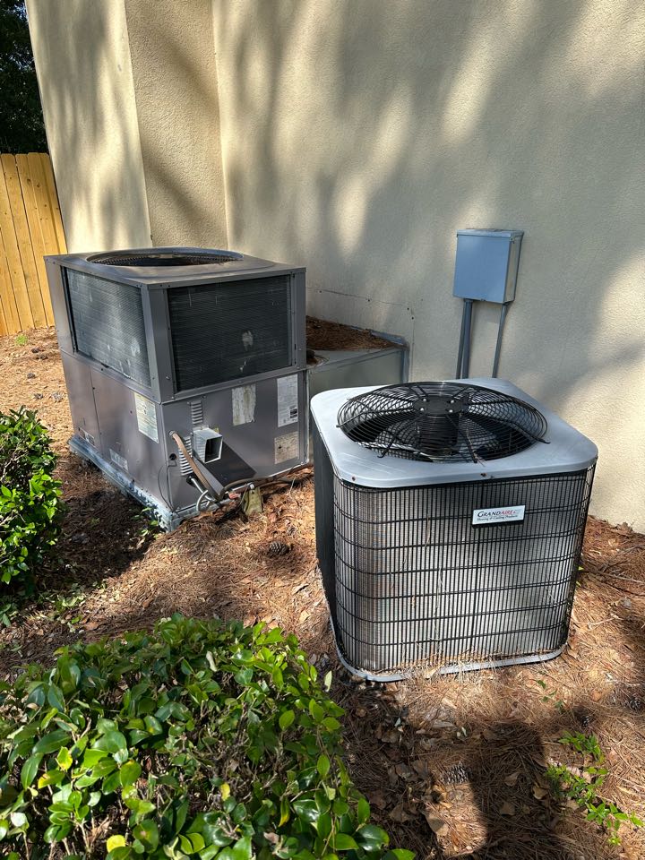ICP gas pack & GrandAire hp split ac maintenance