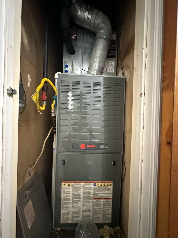 Trane gas split ac maintenance 
