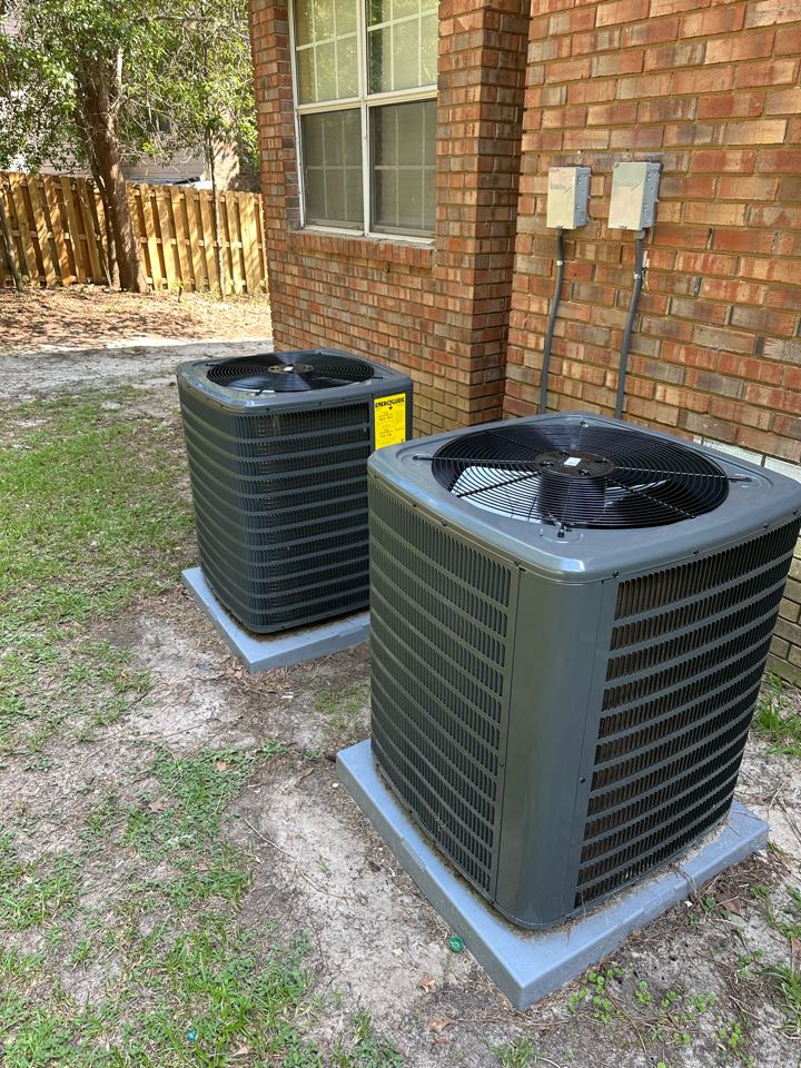 2 Goodman hp split ac maintenance 