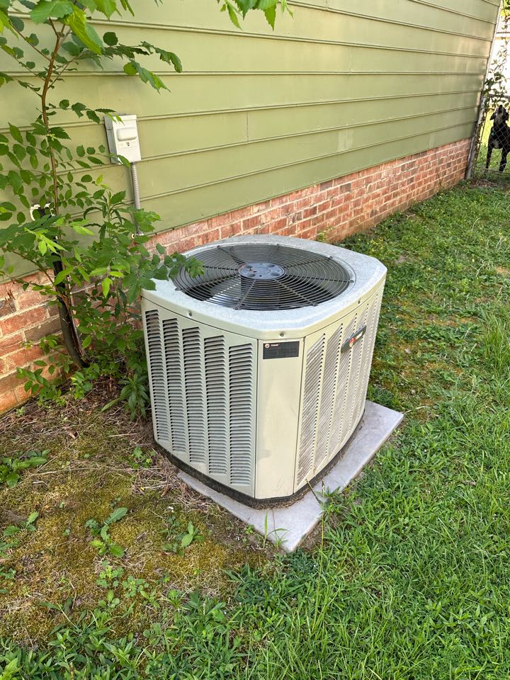 Trane gas split ac tune up 