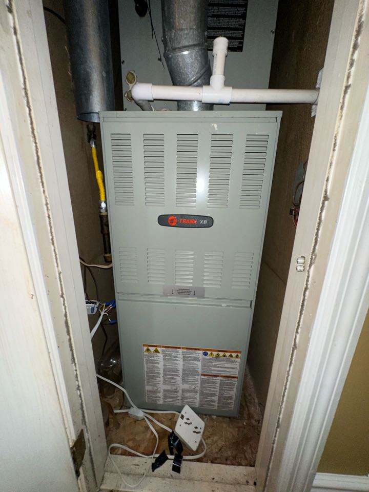 Trane gas split ac tune up 