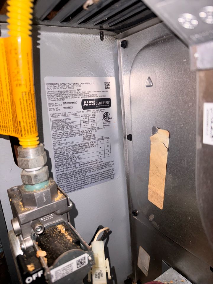Goodman gas split ac tune up