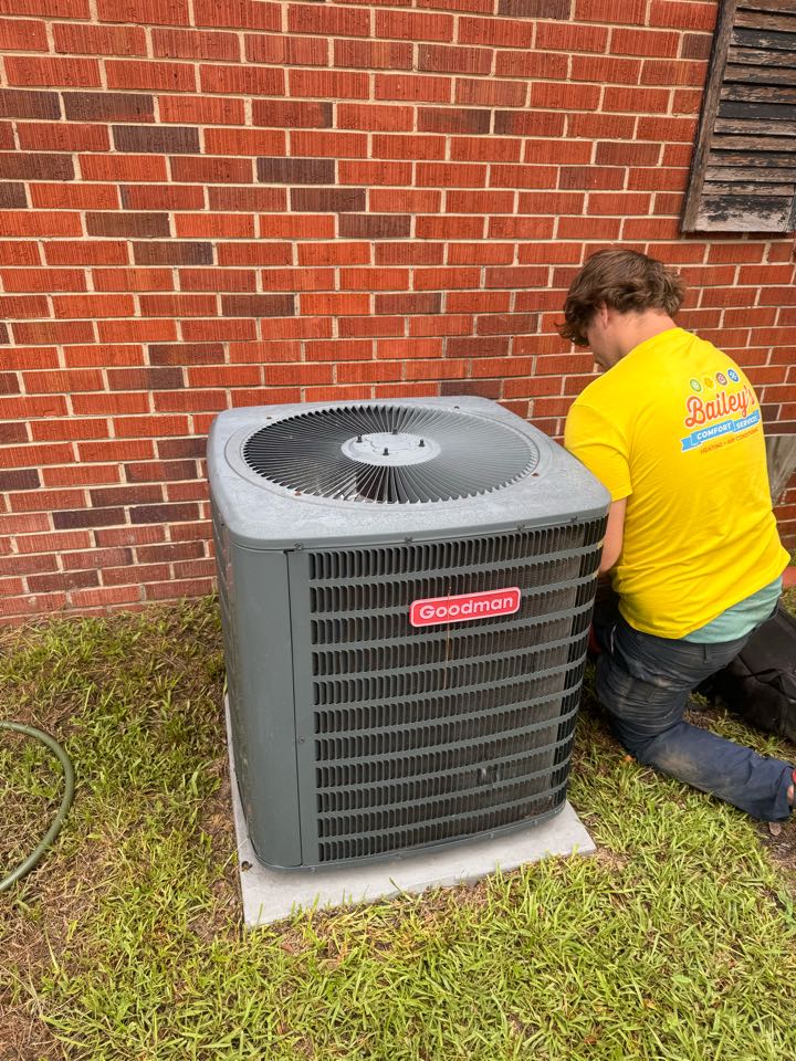 Goodman gas split ac tune up