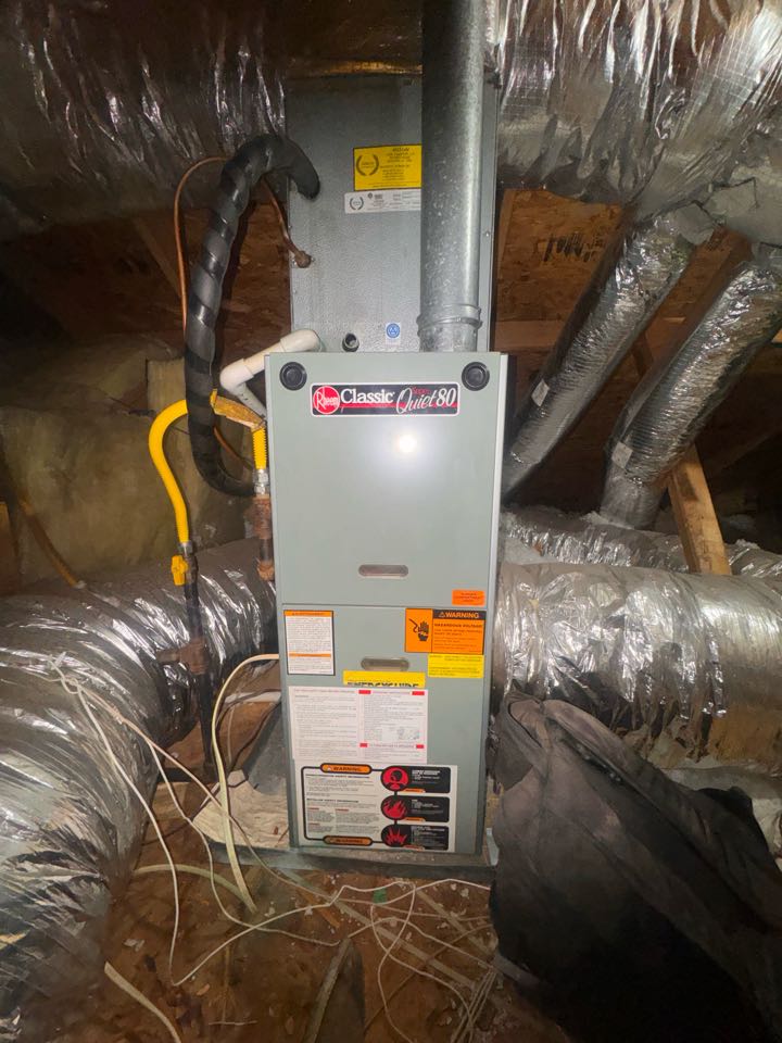 Rheem gas split ac maintenance 