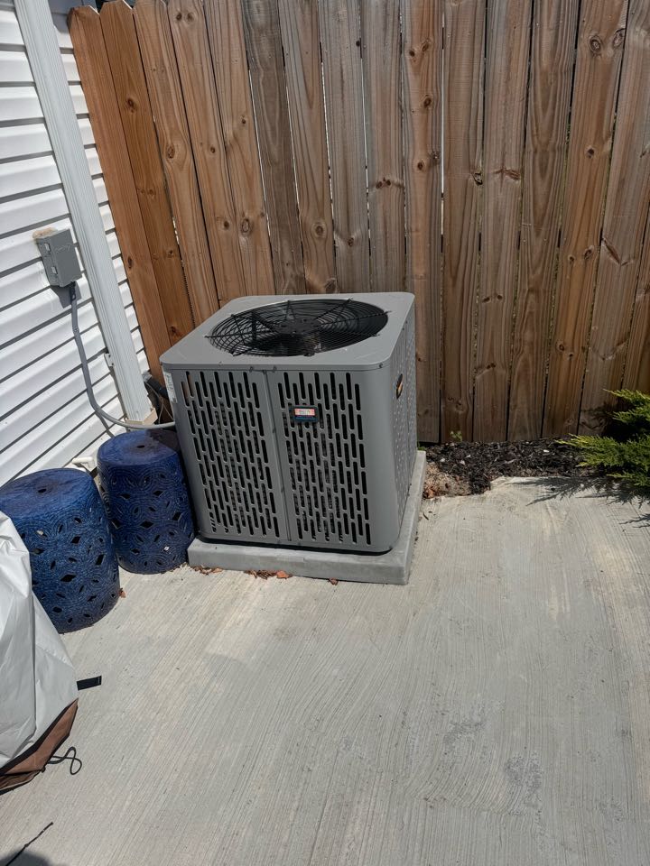 Trane hp split ac maintenance 