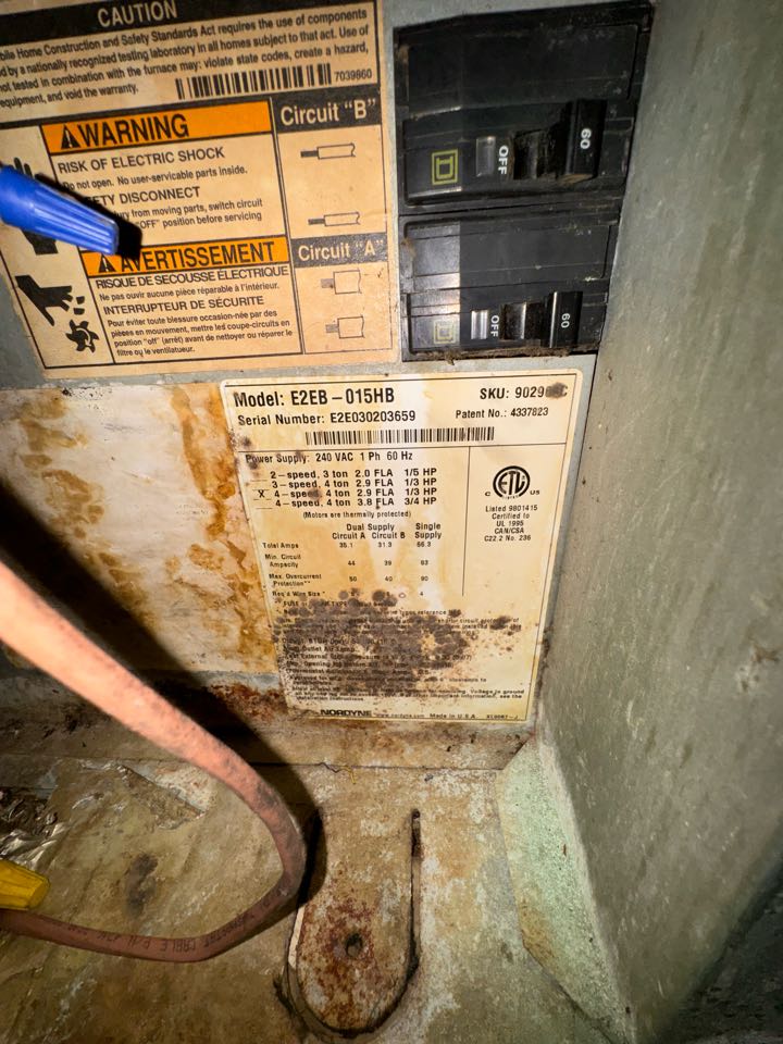 Rheem hp split ac tune up 