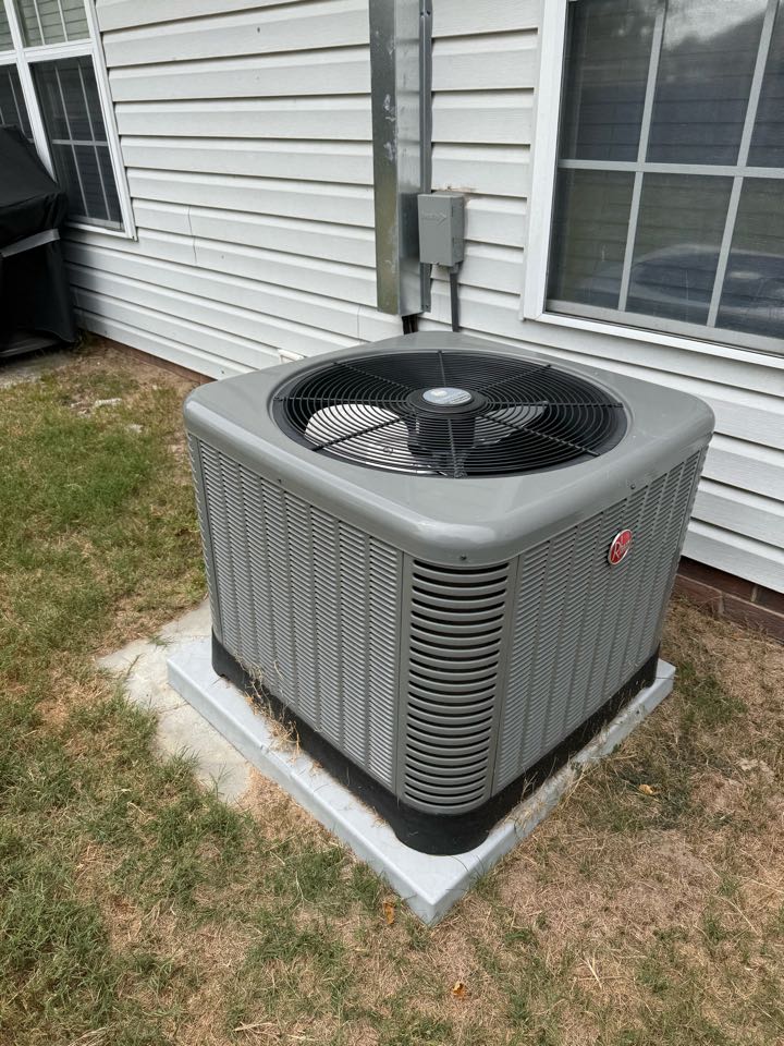 Rheem gas split ac maintenance 
