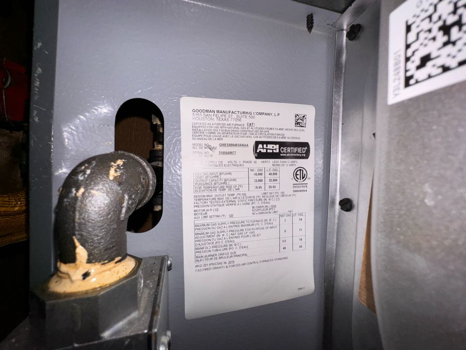 Goodman furnace heat maintenance 