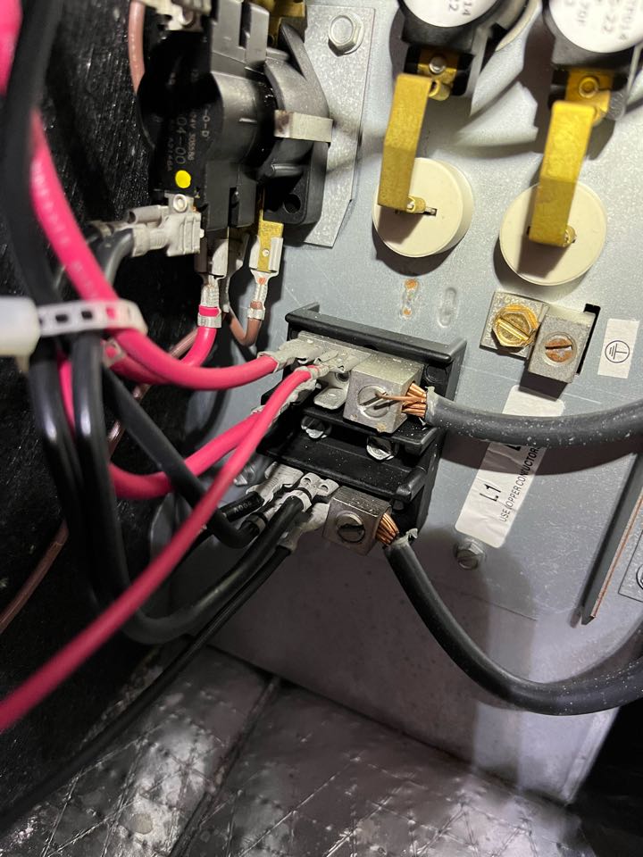 Rheem heating and air conditioning maintenance and inspection.