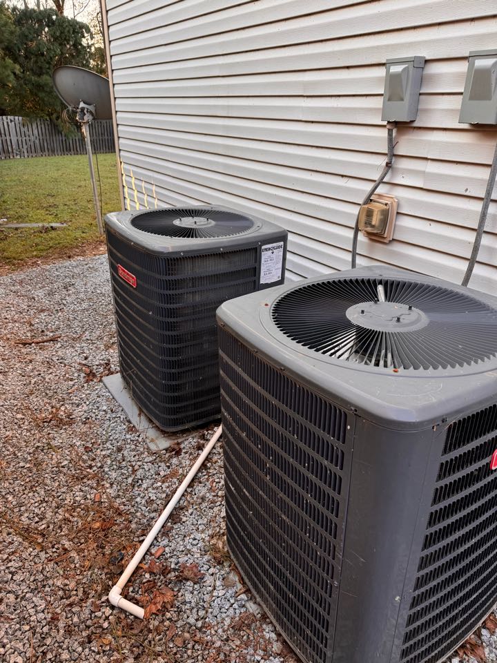 2 Goodman hp splits heat maintenance 