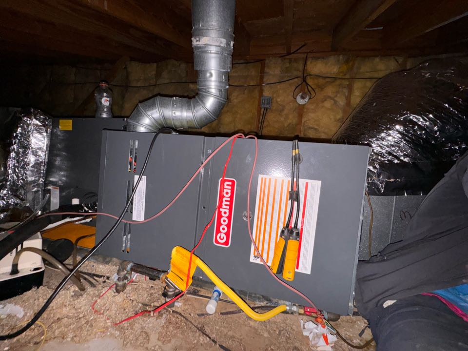 Goodman gas split and gas pack, ac & heat maintenance 