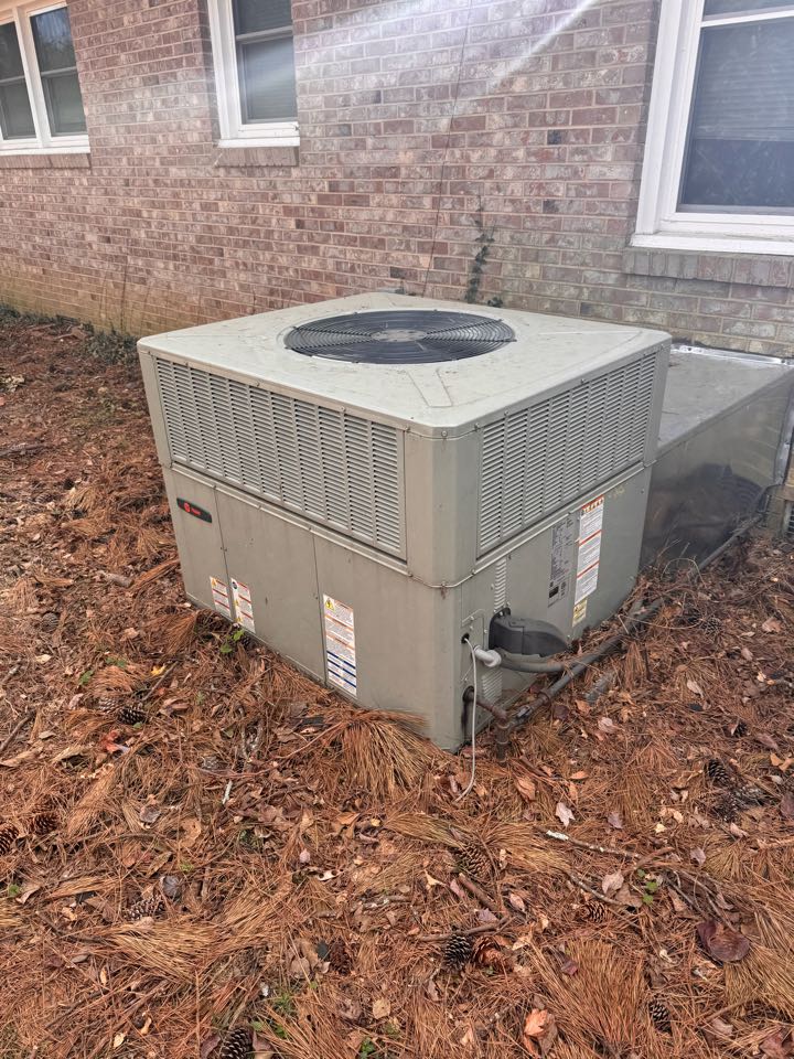 Trane gas pack heat maintenance 