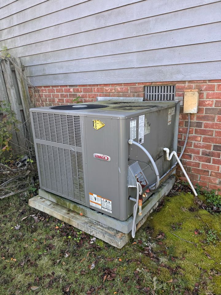 Lennox gas pack heat maintenance 