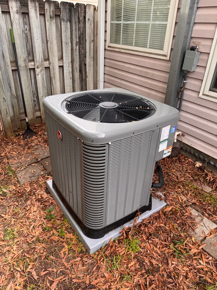 Rheem hp split heat maintenance 