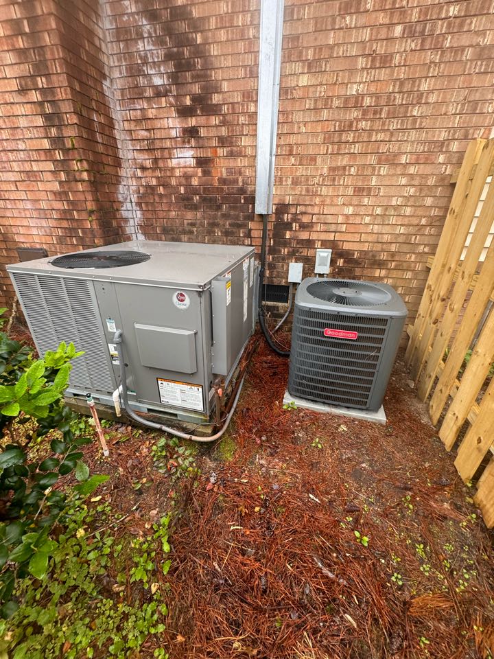 Rheem gas pack & Goodman gas furnace heat maintenance 