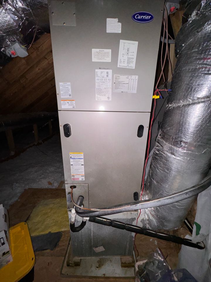 Carrier hp split heat maintenance 