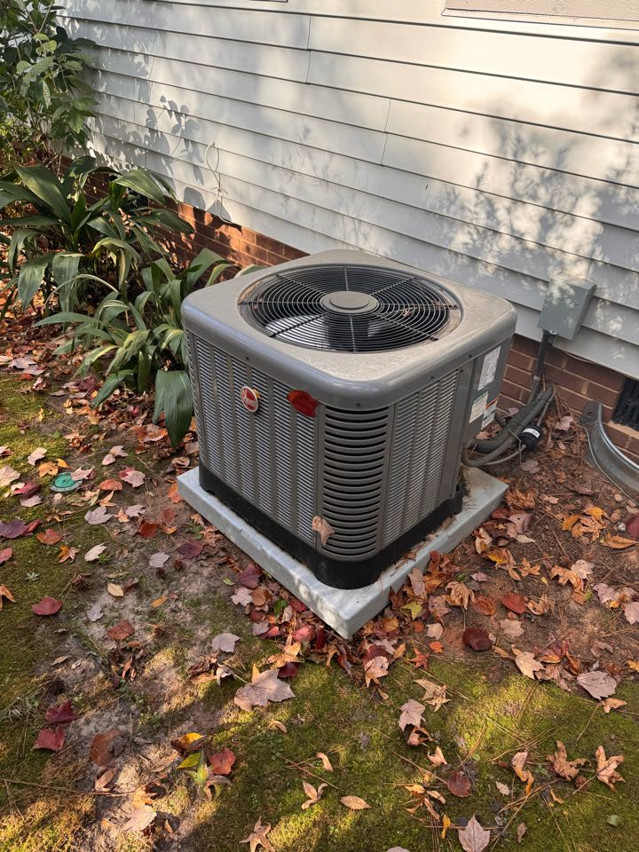 Rheem hp split heat maintenance 