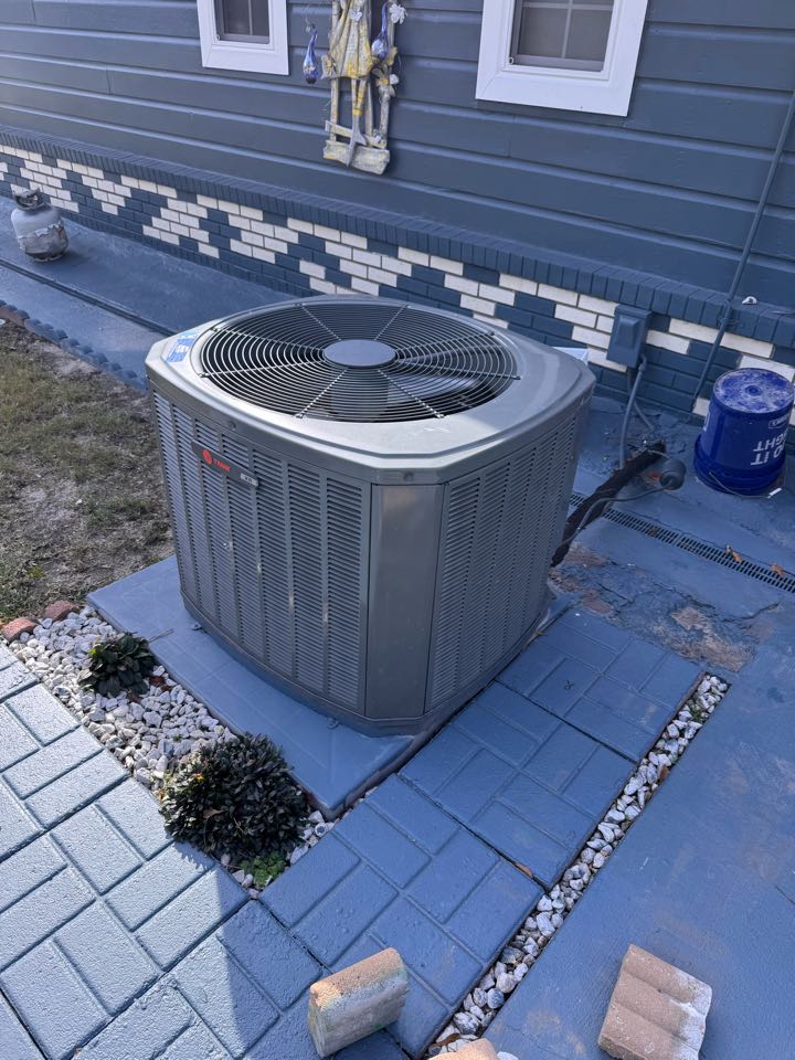 Trane hp split heat diagnostic / maintenance 