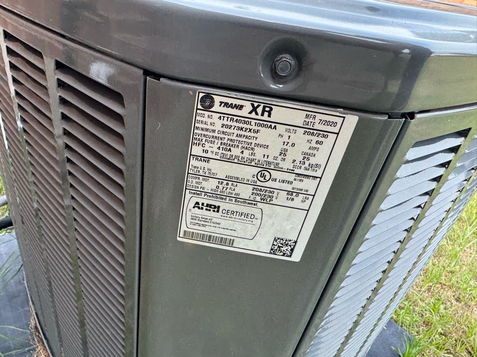 Trane Maintenance 
