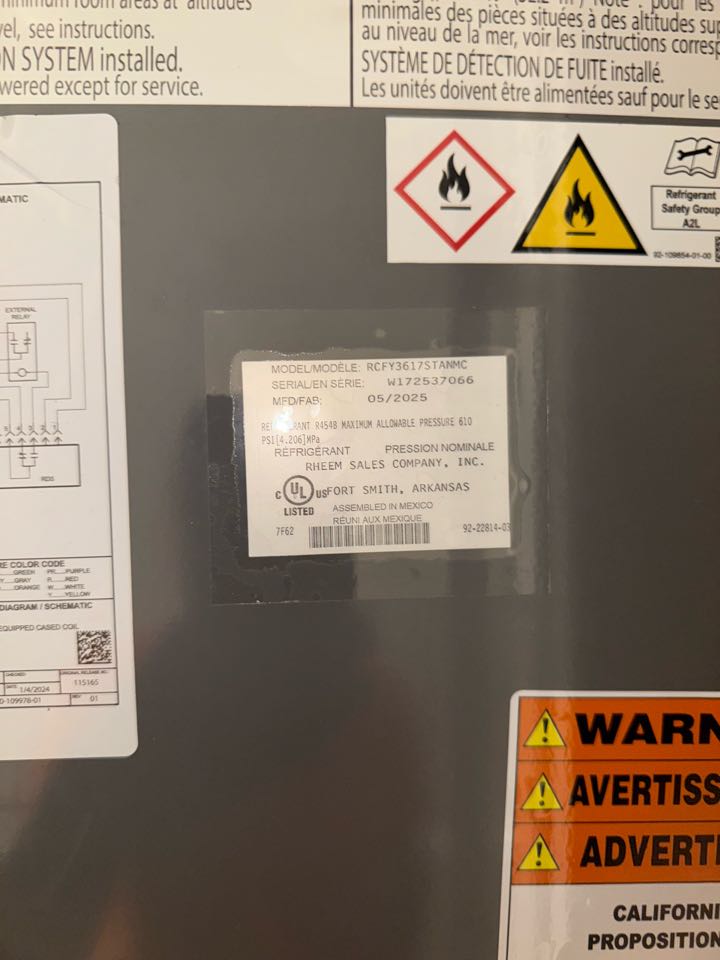 AC installation