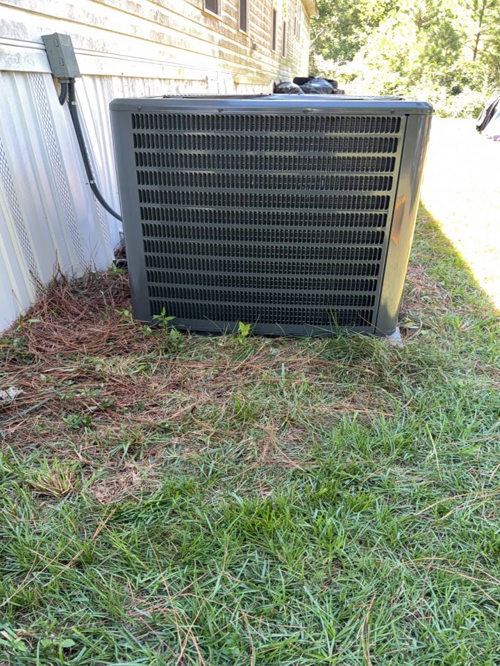 4 ton Goodman heat pump installation