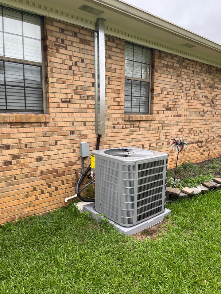 New Air conditioning system in Hephzibah. 