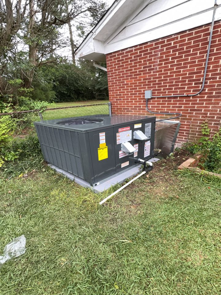 2.5 ton Goodman Gas Package Unit