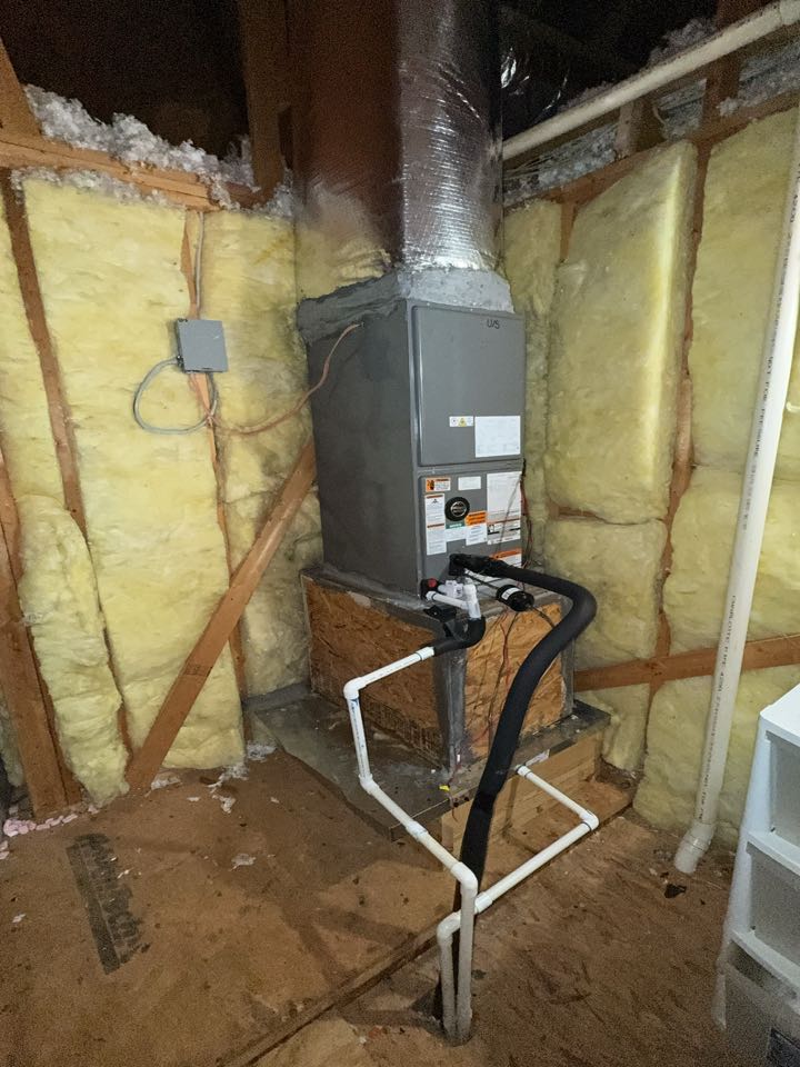 2Ton Rheem Air Handler Installation