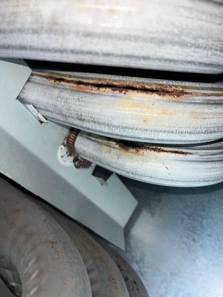 Nordyne gas package unit home sale inspection. 