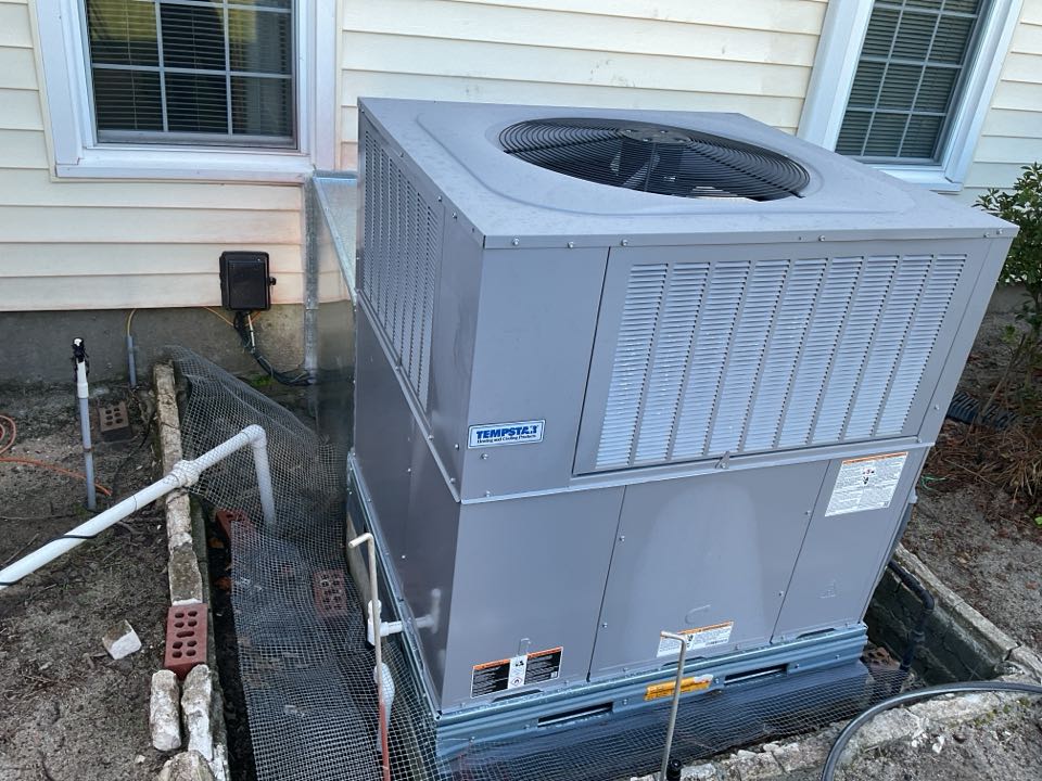 New high efficiency gas package unit gaspack replacement 10 year warranty installation