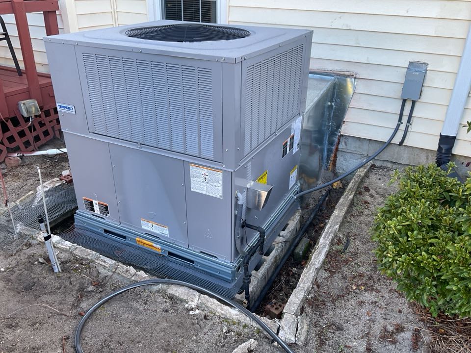 New high efficiency gas package unit gaspack replacement 10 year warranty installation
