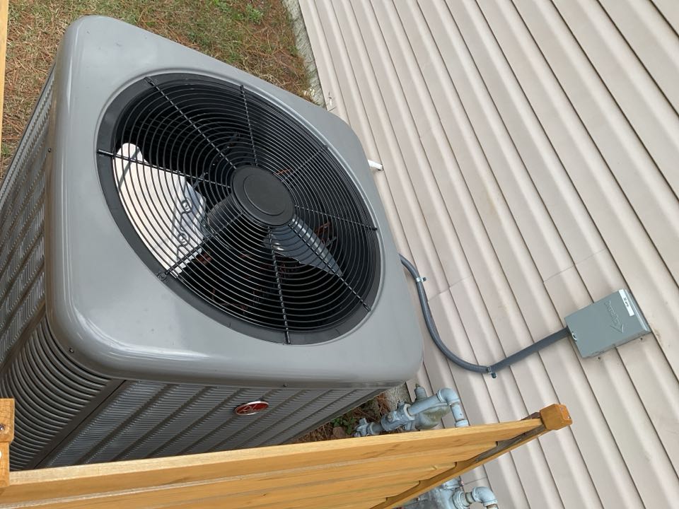 New high efficiency gas split system installation 10 year warranty