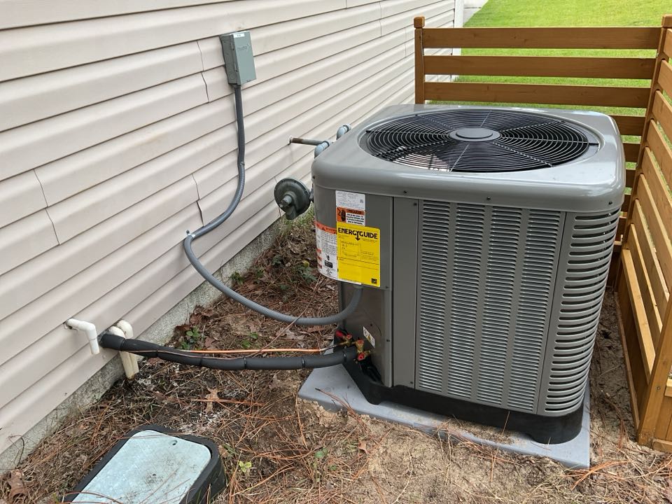 New high efficiency gas split system installation 10 year warranty