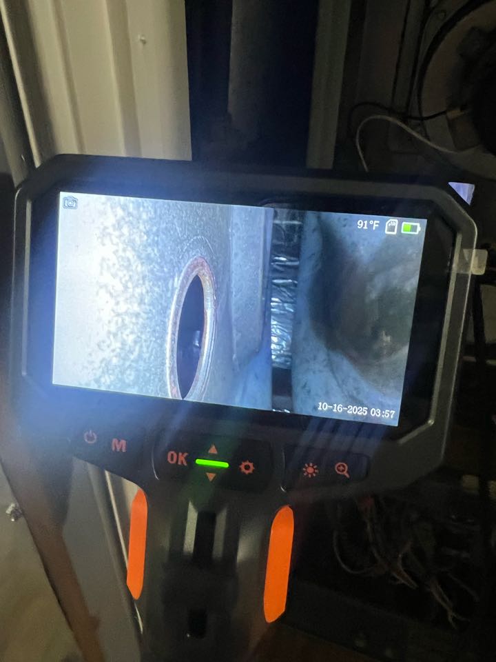 Maintenance on trane furnace.