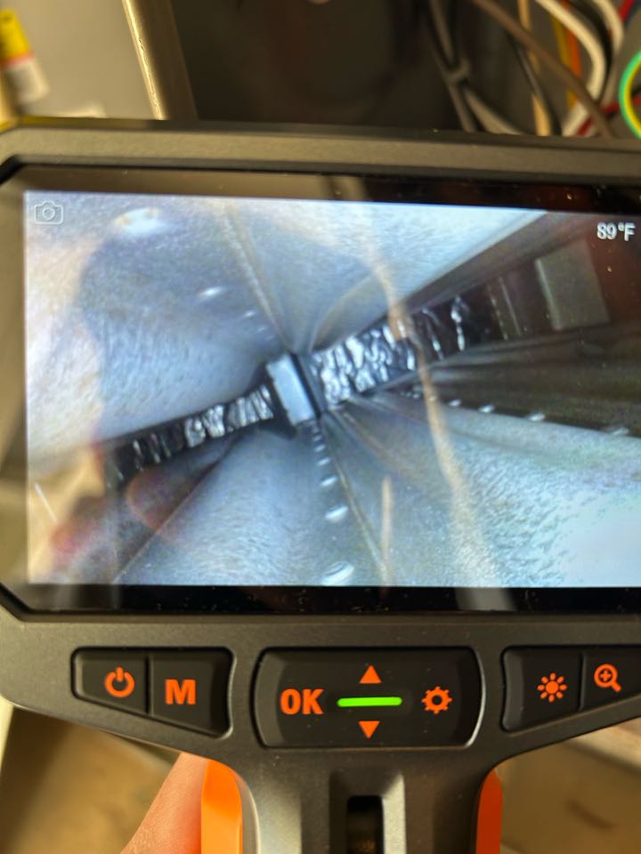 Maintenance on Bryant furnace.