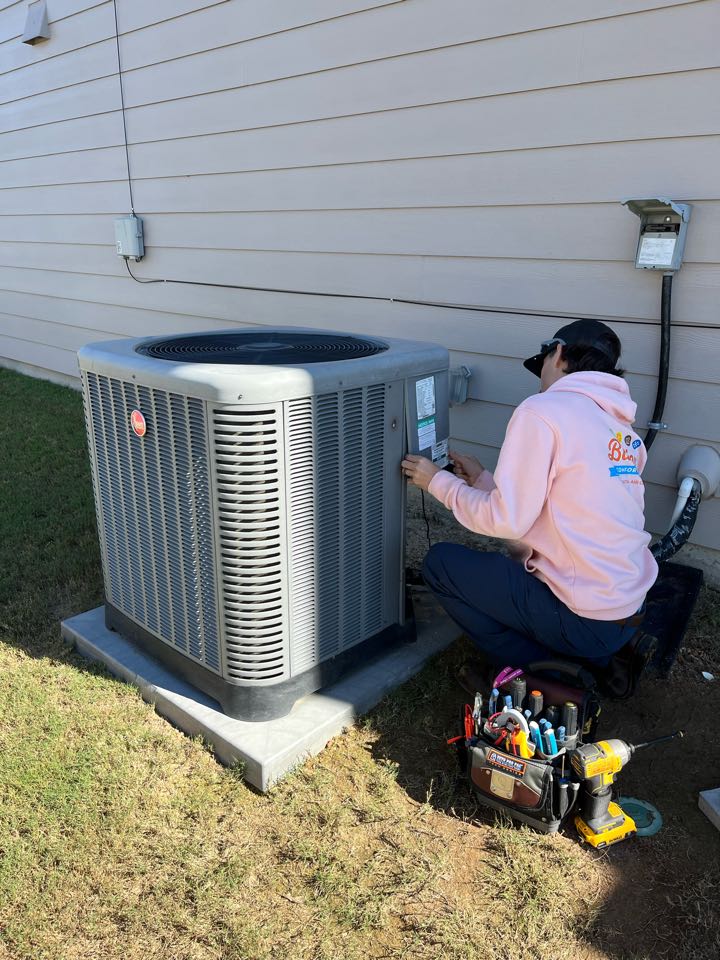 Rheem heat pump heat maintenance and soft start kit installation. 