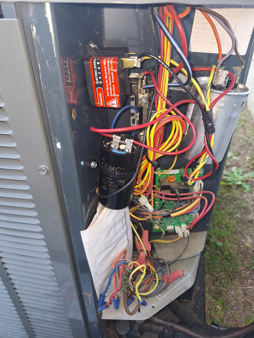 Trane electric furnace heat pump maintenance. 