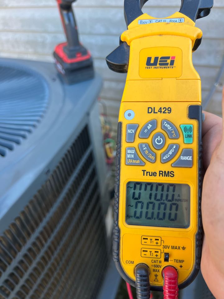 2 system Goodman heat pump heat maintenance.