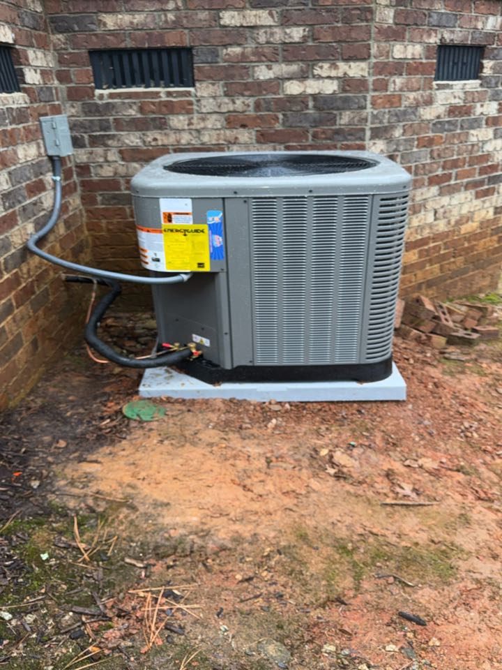 2.5 Ton Rheem Heat Pump Installation