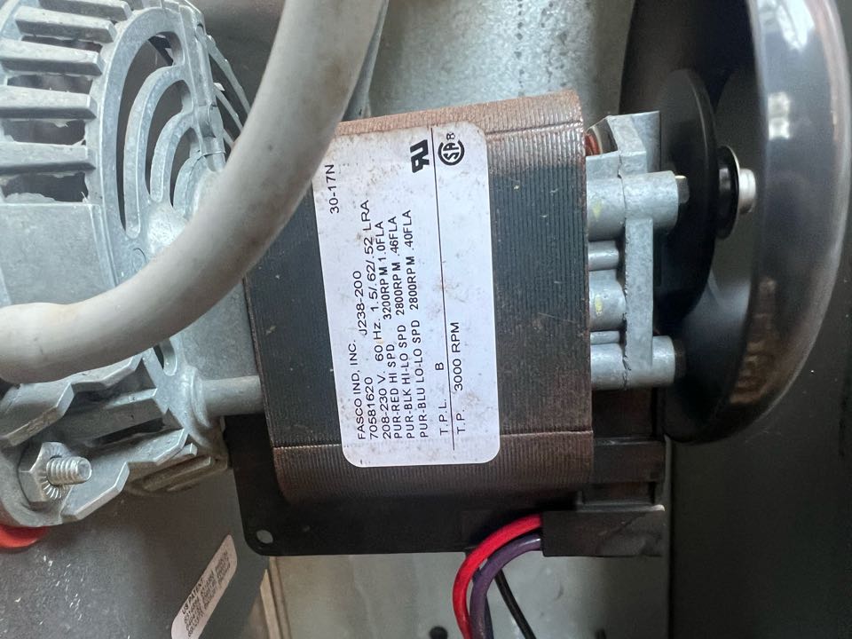 Heat maintenance on Goodman gas pack