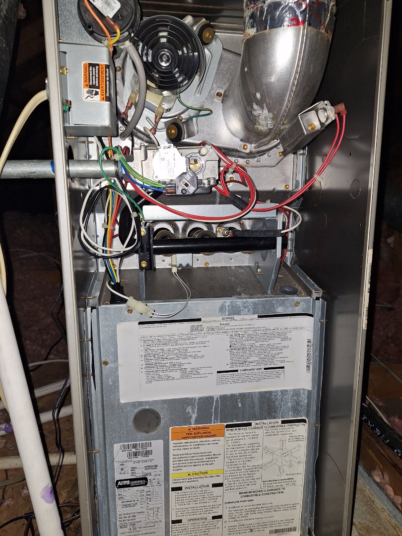 Grandaire furnace heat maintenance.