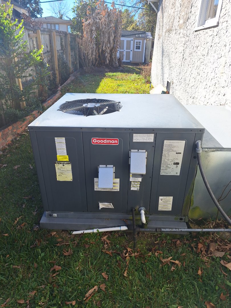 Goodman heat pump package unit maintenance 