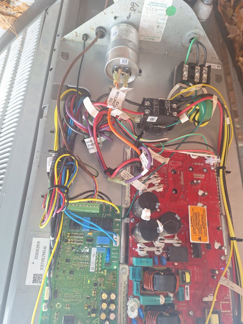 rheem heat pump and gas package unit