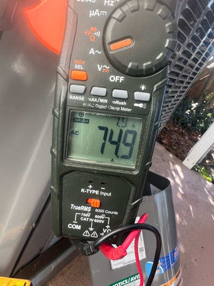 Heat maintenance on rheem heat pump.