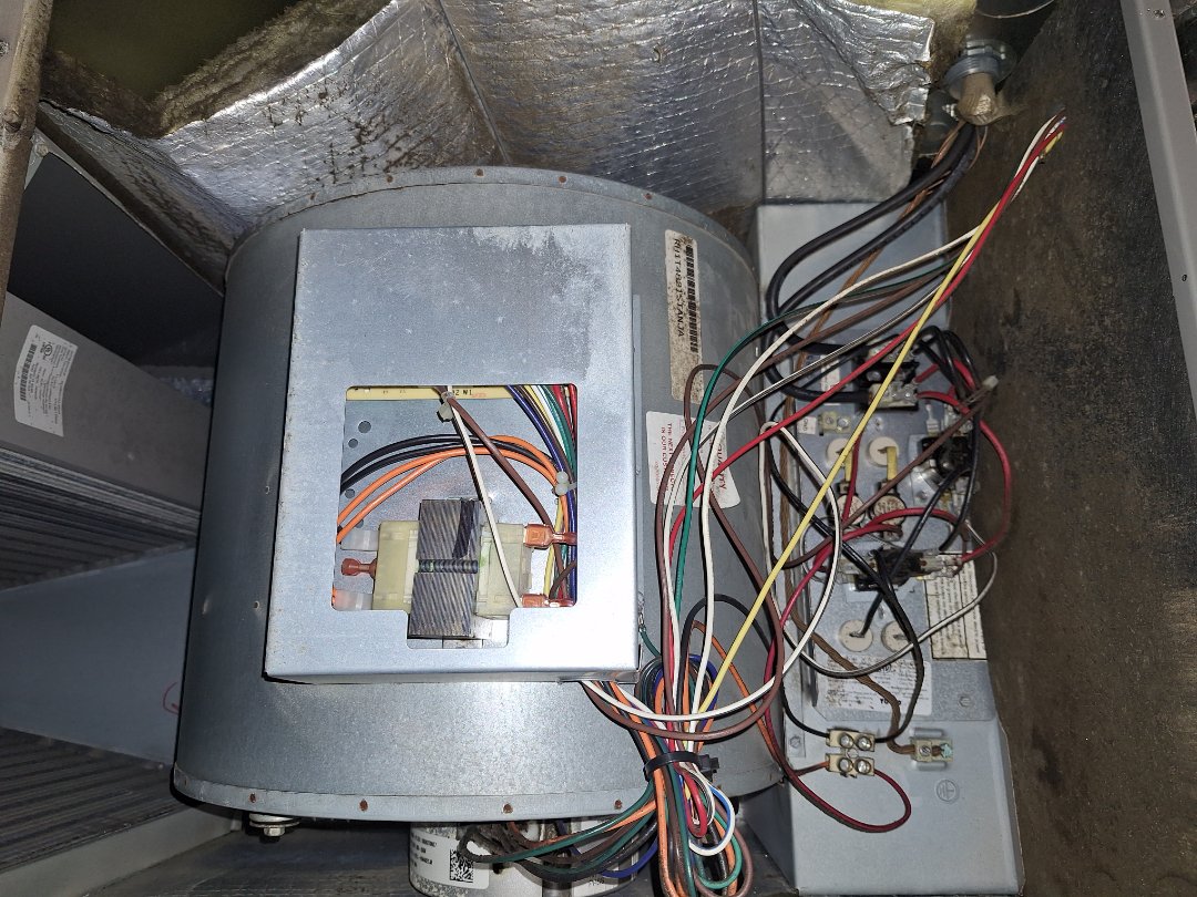 three rheem heat pumps