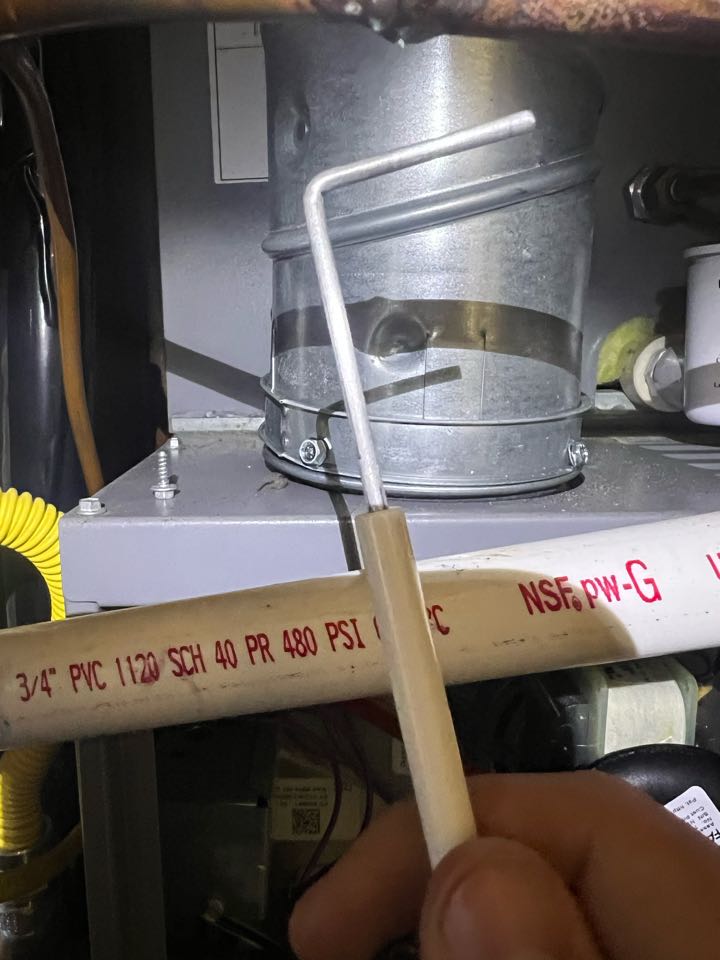 Heat maintenance on ducane furnace.