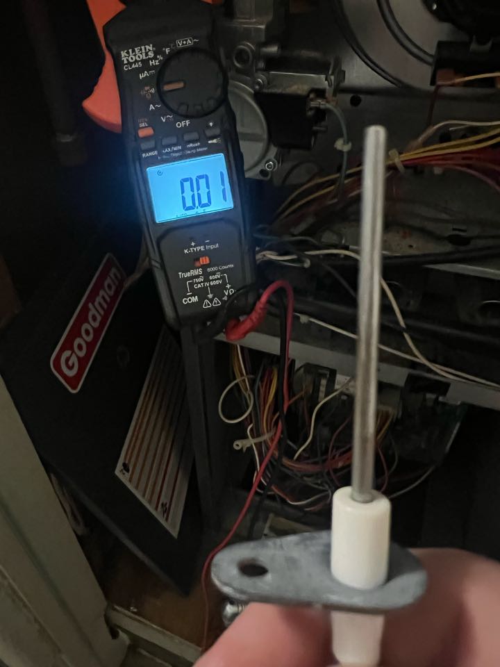 Heat maintenance on Goodman furnace