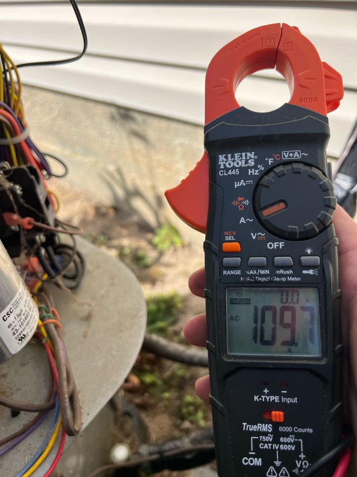 Heat maintenance on rheem heat pump.